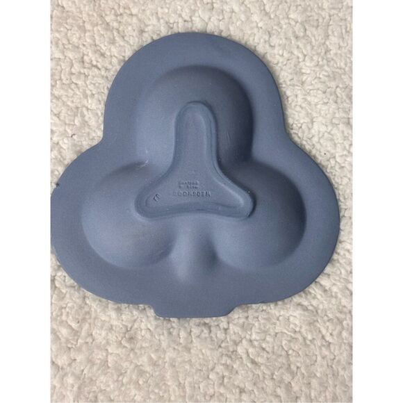 Wedgwood Blue Jasperware Clover Tray/Vintage in Original Box - Picture 5 of 16